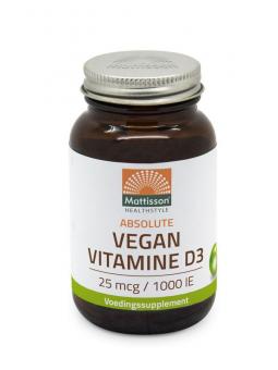 Vegan vitamine D3 25 mcg/1000IE