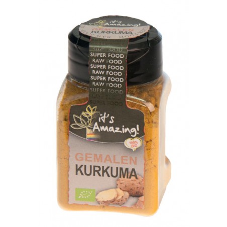 It's Amazing Kurkuma bio ( geelwortel) 28gr van It's Amazing