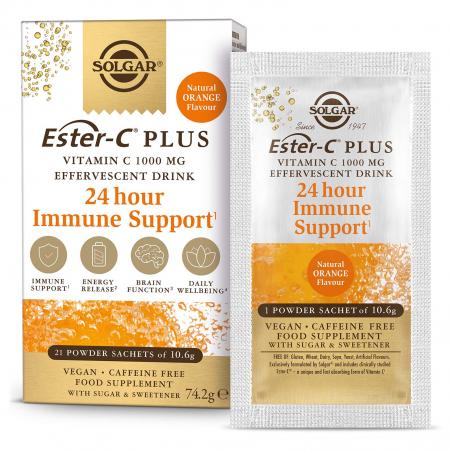 Ester-C® Plus Vitamine C 1000 mg bruispoeder van Solgar