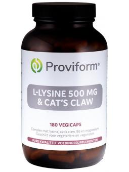 Lysine 500mg & cats claw