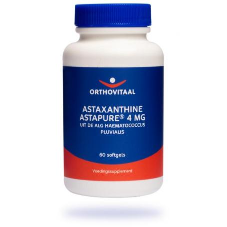 Astaxanthine astapure 4mg van Orthovitaal