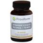 Vitamine K2 100mcg & D3 75mcg van Proviform
