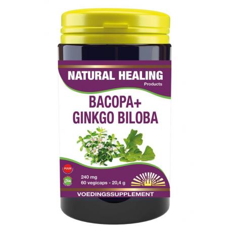 Bacopa met ginkgo biloba puur van NHP