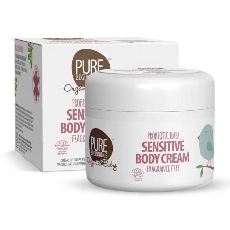 Probiotic baby sensitive body cream van Pure Beginnings