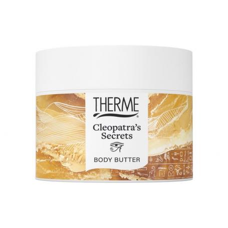 Cleopatra's secrets shimmer body butter van Therme