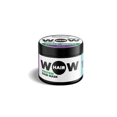 Wow curls & waves hair mask keratin & flaxseed gel van Tinktura