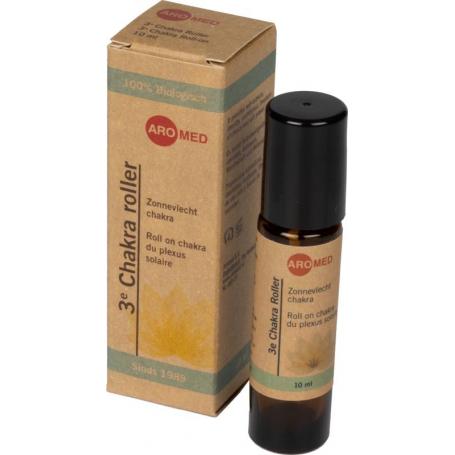 Lotus 3e chakra roller bio van Aromed