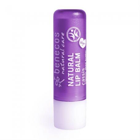 Natural lipbalm cassis in box van Benecos