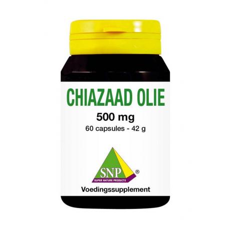 Chiazaad olie 500mg van SNP