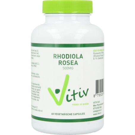 Rhodiola rosea 500mg van Vitiv