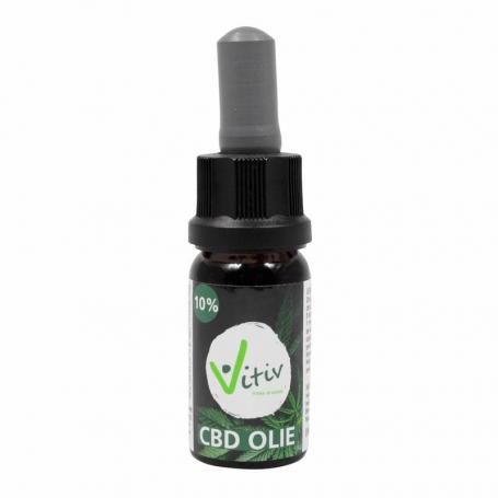 CBD olie 10%, 30 ml van Vitiv