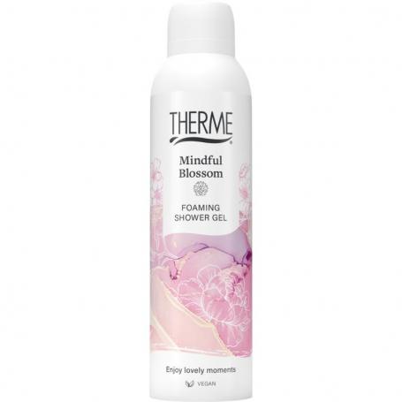 Mindful blossom foaming showergel van Therme