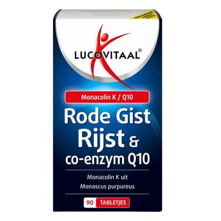 Rode gist rijst + co enzym Q10 van Lucovitaal