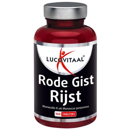 Rode gist rijst van Lucovitaal