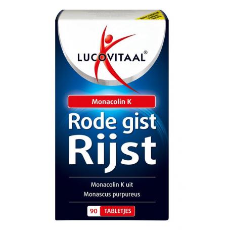 Rode gist rijst van Lucovitaal