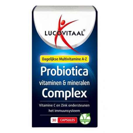 Probiotica vitamine & mineralen complex van Lucovitaal