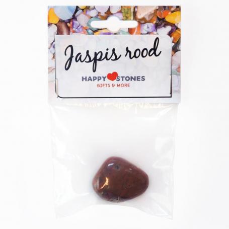 Jaspis rood van Happy Stones