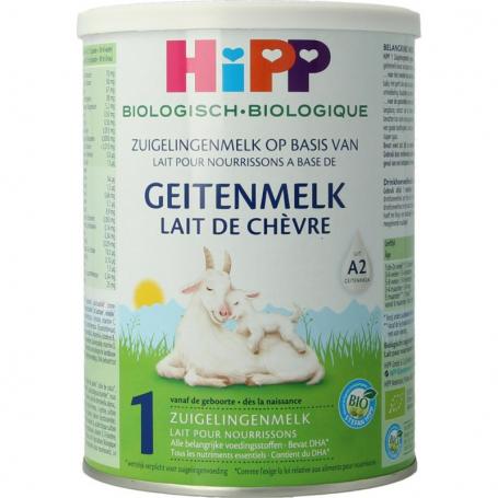 1 Biologische zuigelingenmelk op basis van geitenm van Hipp