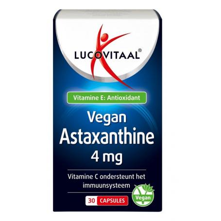 Astaxanthine 4mg vegan van Lucovitaal