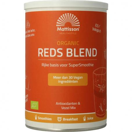 Reds blend poeder organic bio van Mattisson