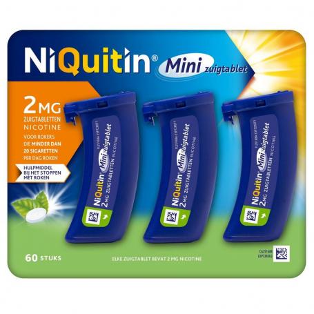 Zuigtablet mini mint 2mg van Niquitin