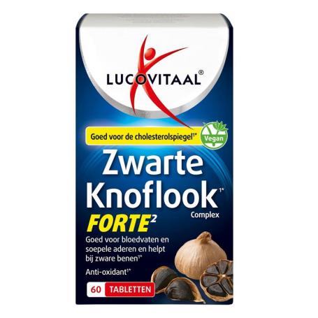 Zwarte knoflook forte van Lucovitaal