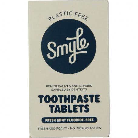 Tandpasta tabletten zonder fluoride navul van Smyle