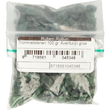Trommelstenen aventurijn groen maat 1 van Ruben Robijn