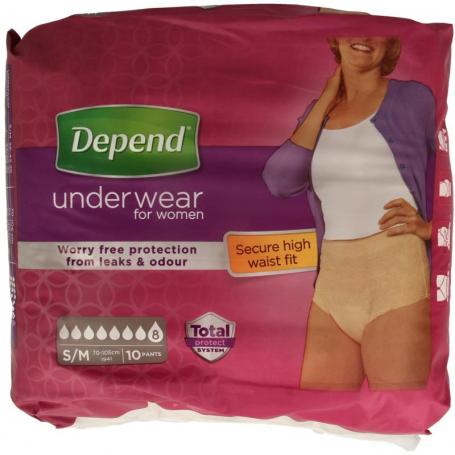 Pants female super S/M van Depend