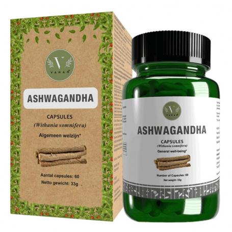 Ashwagandha capsules van Vanan