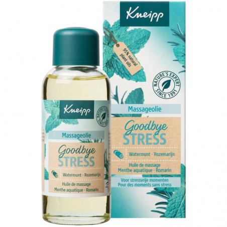 Massageolie goodbye stress van Kneipp