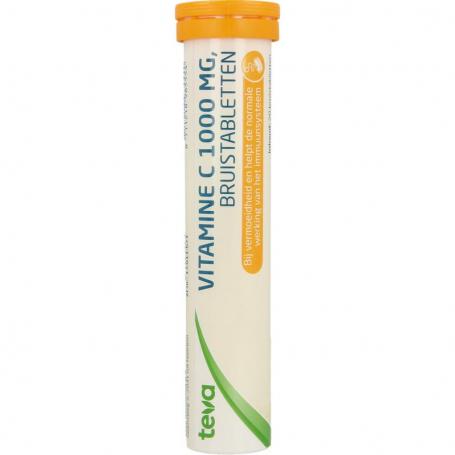 Vitamine C 1000mg bruistabletten van Teva