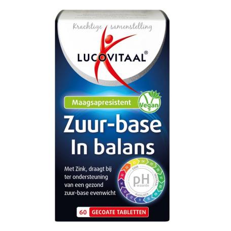 Zuurbase tabletten van Lucovitaal