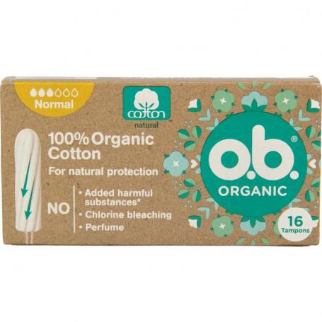 Tampons organic normal van OB