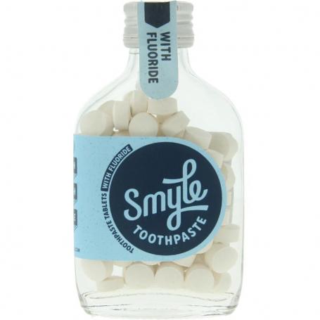 Tandpasta tabletten met fluoride van Smyle