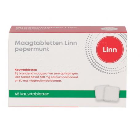 Maagtabletten pepermunt van Linn