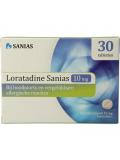 Loratadine 10 mg van Sanias