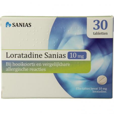 Loratadine 10 mg van Sanias