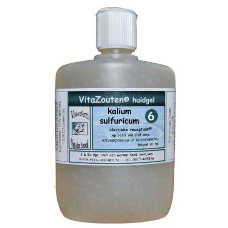 Kalium sulfuricum huidgel nr. 06 van Vitazouten