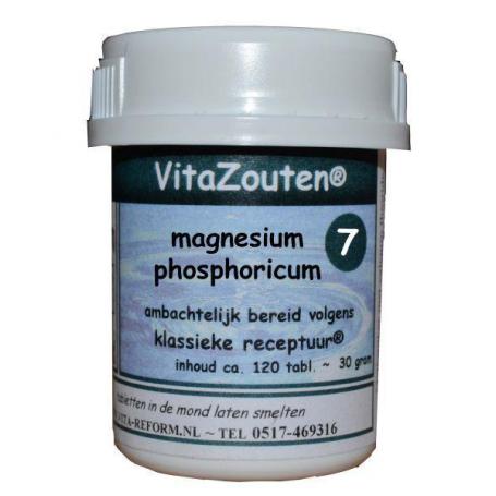 Magnesium phosphoricum VitaZout nr. 07 van Vitazouten
