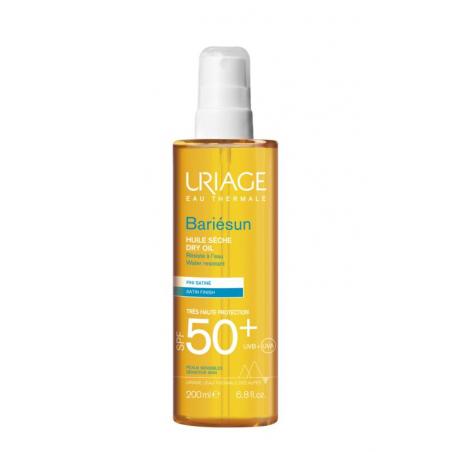 Sun droge olie SPF50 van Uriage
