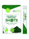 Chlorella spirulina shots 2.2 gram bio van Biotona