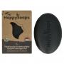 Gezichtreiniger bar houtskool en eucalyptus van Happysoaps