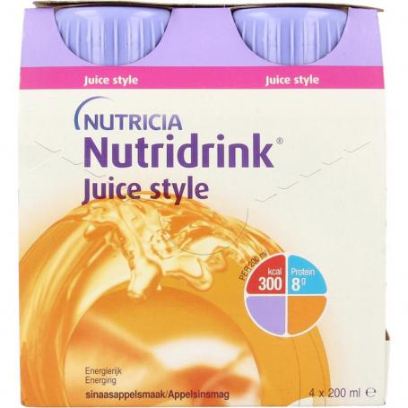 Juice style sinaas van Nutridrink