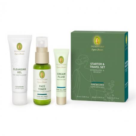 Starter & travel set pure balance van Primavera
