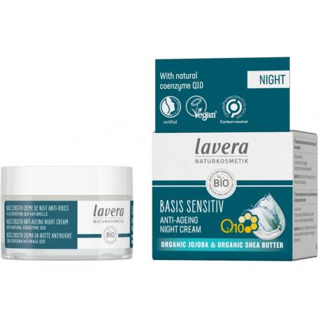 Basis Sensitive Q10 night cream van Lavera
