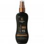Spray gel met bronzer SPF15 van Australian Gold