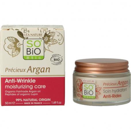 Dagcreme moisturizing anti rimpel van So Bio Etic