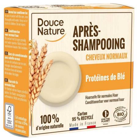 Conditioner bar normaal haar bio van Douce Nature