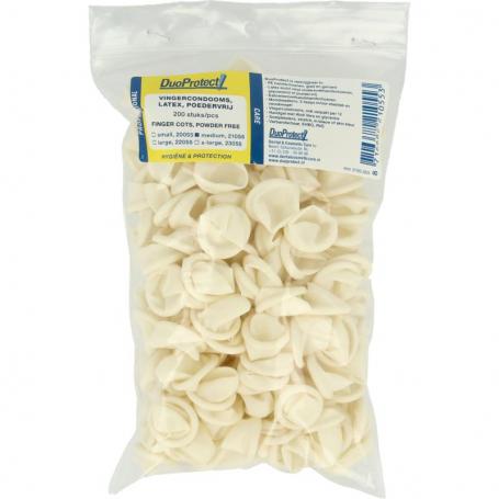 Vingercondoom maat M van Duoprotect